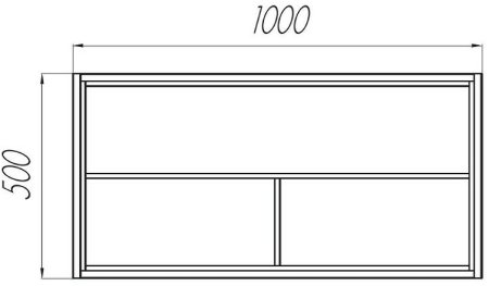 Тумба под раковину Aquaton Брук 100 1A201601BCDL0 подвесная Дуб латте 