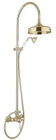 Душевая система Margaroli Classica RU1006AA01GD Золото Душевая система Margaroli Classica RU1006AA01GD Золото