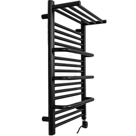 Полотенцесушитель электрический GROIS Tania GR-013 50х80 П17 черный 