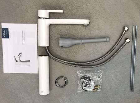 Смеситель для раковины Paini Arena 92BY205LLBLLMKM Белый 