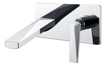 Смеситель встраиваемый для раковины Boheme Venturo 375 Хром 