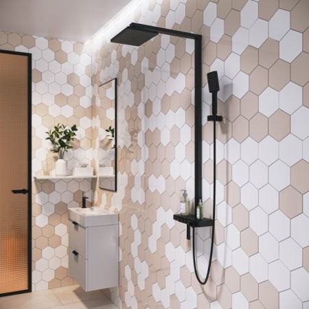 Душевая стойка Timo Torne SX-4310/03 черная 