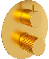 Смеситель для душа Paini Cox Grip 7GPJ6911 Золото матовое Смеситель для душа Paini Cox Grip 7GPJ6911 Золото матовое