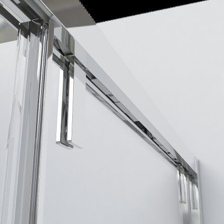 Душевая дверь Vincea Lugano 150 VDS-1L150CL-1 профиль Хром стекло прозрачное 