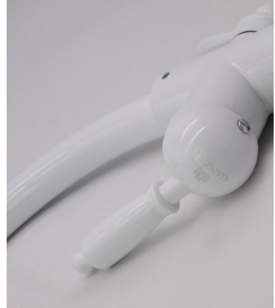 Смеситель для кухни GANZER GZ16031F с подключением к фильтру белый 