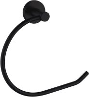 Полотенцедержатель Aquanet 4580MB чёрный