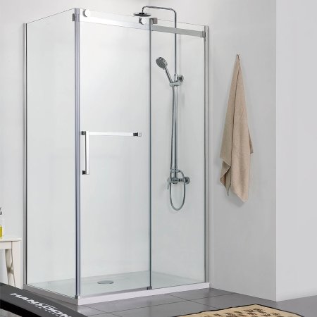 Душевой уголок Azario Vancouver 120х90 AZ-NKF1131-R 900 профиль Серебро стекло прозрачное 