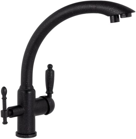 Смеситель для кухни Kaiser Vincent 31244-5 Черный мрамор 