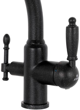 Смеситель для кухни Kaiser Vincent 31244-5 Черный мрамор 