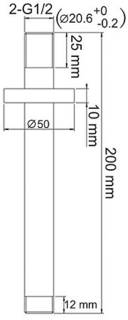Душевая система WasserKRAFT Berkel A174868 Thermo с термостатом Хром 