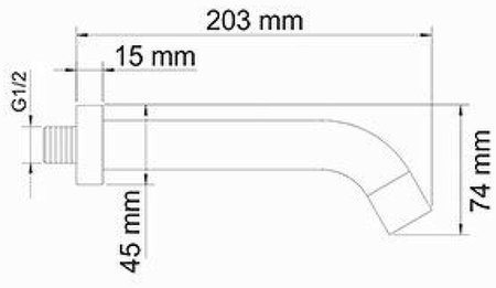 Душевая система WasserKRAFT Berkel A174868 Thermo с термостатом Хром 
