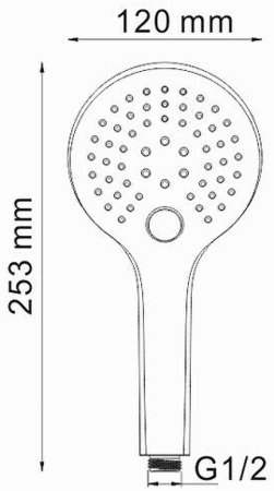 Душевая система WasserKRAFT Berkel A174868 Thermo с термостатом Хром 