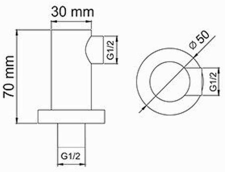 Душевая система WasserKRAFT Berkel A174868 Thermo с термостатом Хром 