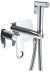 Гигиенический душ со смесителем Rose R205, хром 