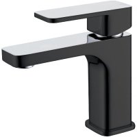 Смеситель для раковина Ganzer GZ12015C Черный / Хром