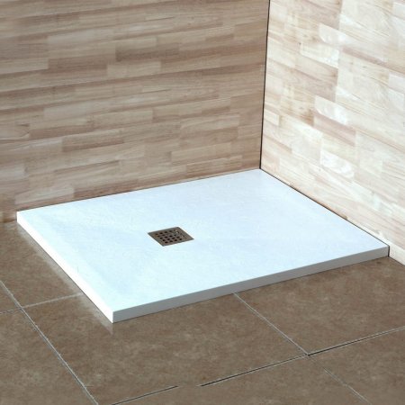Поддон для душа RGW Stone Tray ST-179W 90х170 с нержавеющей крышкой сифона 