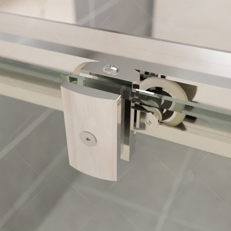 Душевая дверь в нишу RGW Passage PA-14 140х195 профиль хром, стекло прозрачное 