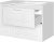 Тумба под раковину Style Line Альба 90 R Люкс Plus ЛС-000010054 Белая 