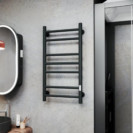 Полотенцесушитель электрический (лесенка) Маргроид В10 M0033, 40x80 см 