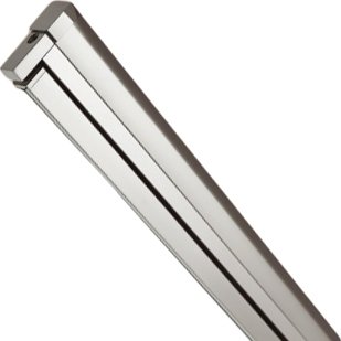 Душевая дверь в нишу Cezares Eco O BS-80-C-Cr стекло прозрачное 