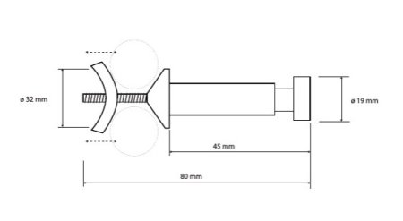 Крючок Bemeta Rawell 104506124 на радиатор, белый 