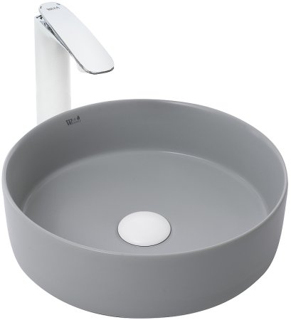 Раковина-чаша WeltWasser Elbach 3134 MFG 35 10000004513 Светло-серая матовая 