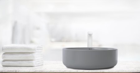 Раковина-чаша WeltWasser Elbach 3134 MFG 35 10000004513 Светло-серая матовая 