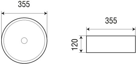 Раковина-чаша WeltWasser Elbach 3134 MFG 35 10000004513 Светло-серая матовая 