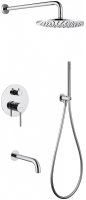 Душевая система Abber Wasser Kreis AF8117 Хром