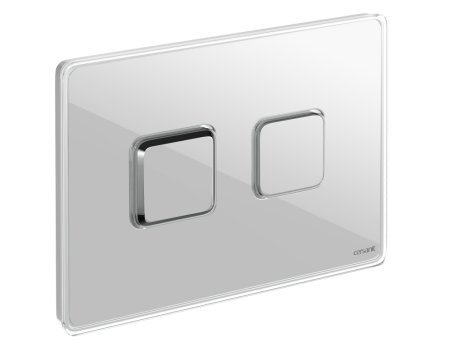 Кнопка смыва Cersanit ACCENTO SQUARE 63530 белая 