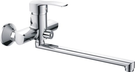 Смеситель для раковины длинный излив HAIBA HB2270-K 