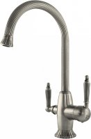 Смеситель для кухонной мойки Zorg Sanitary ZR 350 YF SATIN