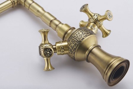 Смеситель для кухонной мойки Zorg Antic A 7004K-BR 