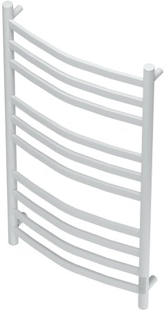 Полотенцесушитель электрический Point Антея PN17850W П10 500x1000, диммер справа, белый 