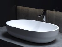 Раковина накладная матовая 64x39 Salini GLORIA 305 1102205M