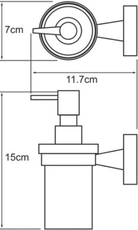 Дозатор WasserKRAFT Isen K-4099 