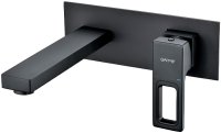 Смеситель для раковины Gappo G17-6 G1017-16 Черный матовый Смеситель для раковины Gappo G17-6 G1017-16 Черный матовый
