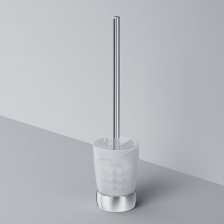 Ершик для унитаза AM.PM Sensation A3033200 хром/матовое стекло 