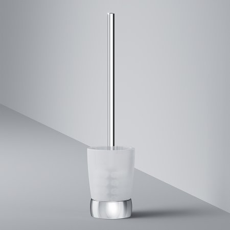 Ершик для унитаза AM.PM Sensation A3033200 хром/матовое стекло 