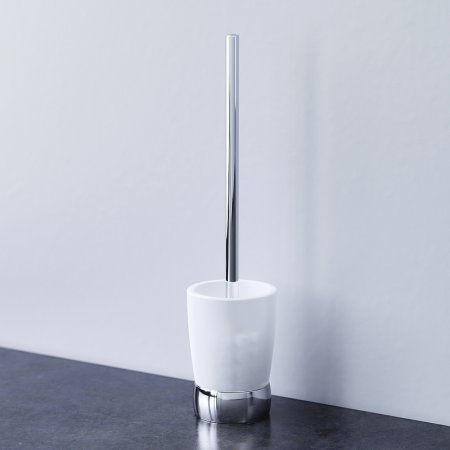 Ершик для унитаза AM.PM Sensation A3033200 хром/матовое стекло 