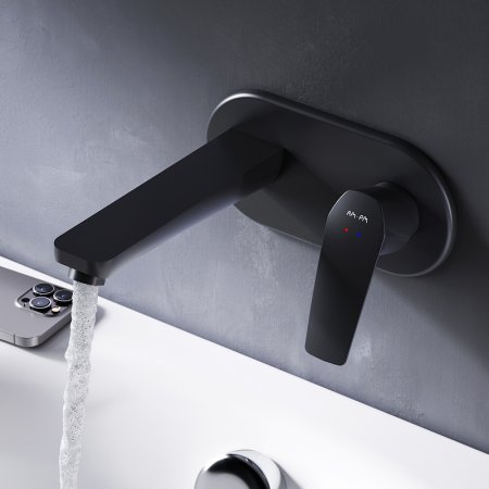 Смеситель для раковины AM.PM Gem F90A72222 Черный матовый 