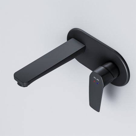 Смеситель для раковины AM.PM Gem F90A72222 Черный матовый 