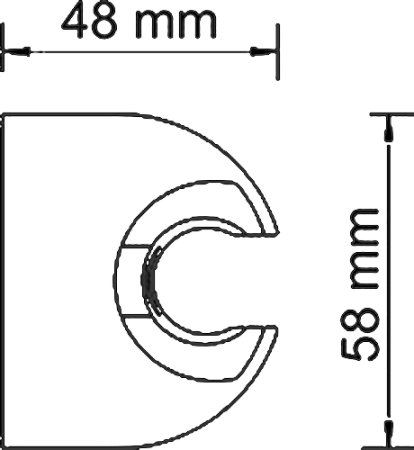 Смеситель WasserKRAFT Lippe 4501 для ванны с душем 