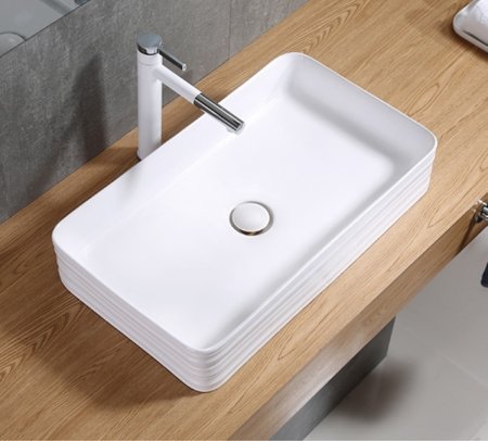 Раковина-чаша CeramaLux 65 W1531 (D1408) Белая 