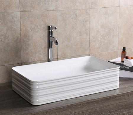 Раковина-чаша CeramaLux 65 W1531 (D1408) Белая 