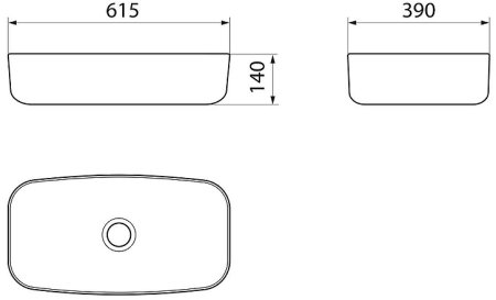 Раковина-чаша Point Веста 62 PN43702WB Белая 