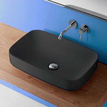 Раковина-чаша Kerasan Tribeca 60 514131 Черная матовая 