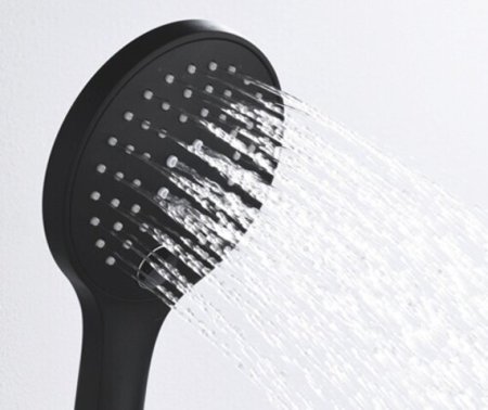 Душевой комплект WasserKRAFT Thermo A177477 черный 