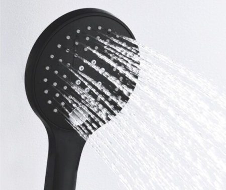 Душевой комплект WasserKRAFT Thermo A177477 черный 