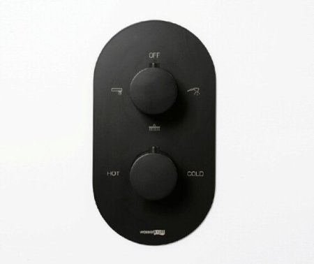 Душевой комплект WasserKRAFT Thermo A177477 черный 